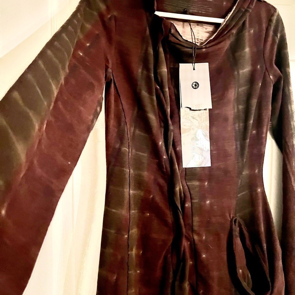Black Label Women's Tunic - Brown and Olive